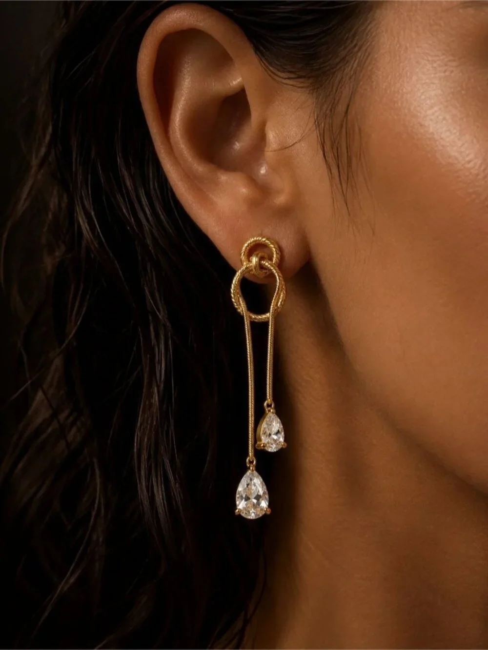 Anthropologie delicate gold